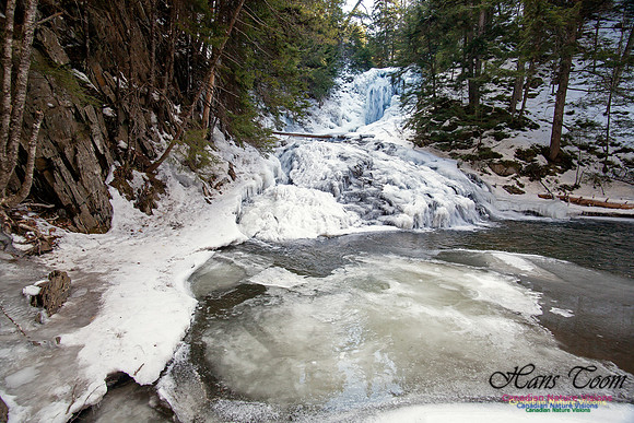 Butchers Falls Frozen