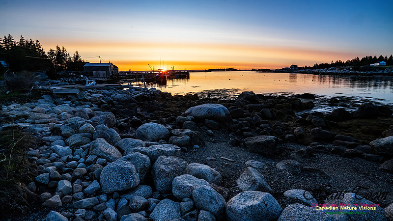 Peggy's Cove Sunset 715