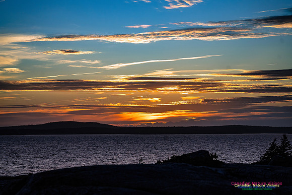 Sunset and Clouds 150