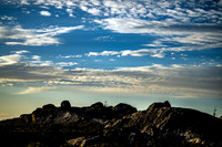 Sunset and Clouds at Swiss Air Memorial