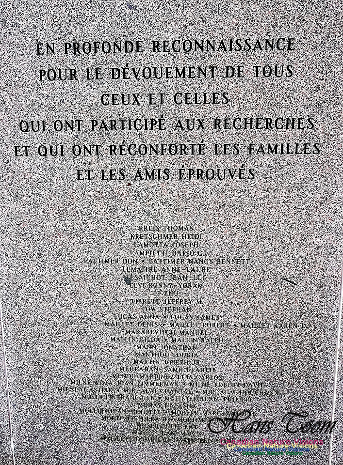 Swiss Air Interment Site 115