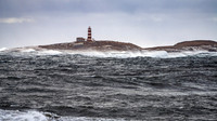 A Blustery Day at Sambro Island