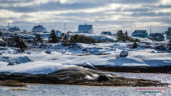 Peggys Cove Post Snow Storm 118