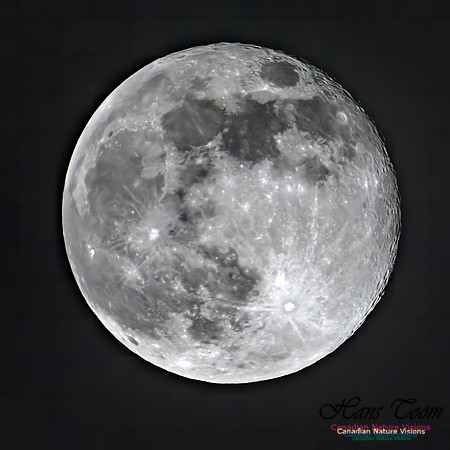 Supermoon plus one day 100