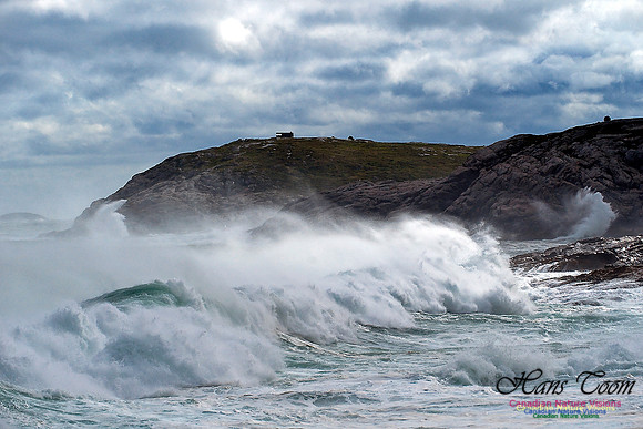 Hurricane Bill at Eastern Head