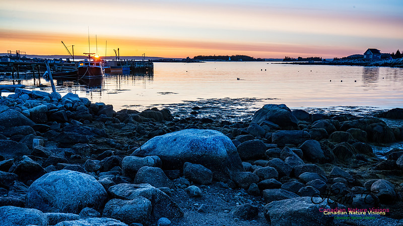 Peggy's Cove Sunset 713