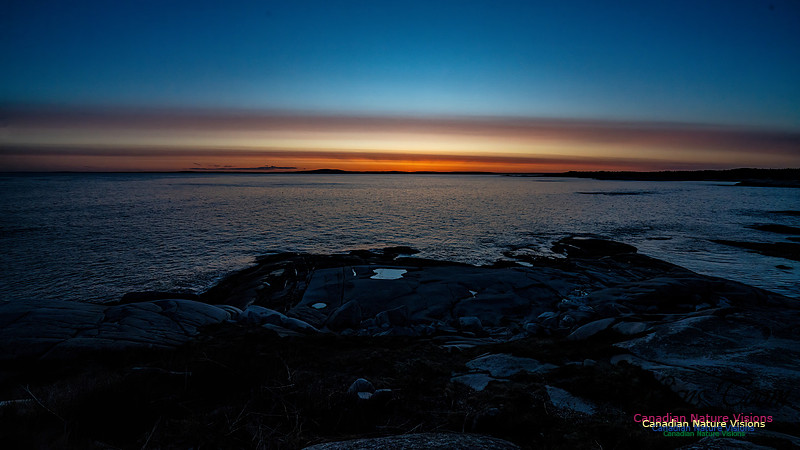 Peggy's Cove Sunset 706