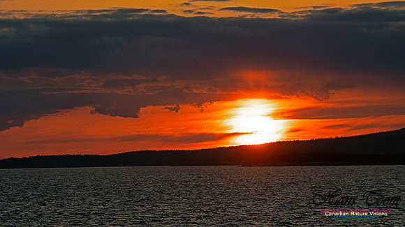 Peggy's Cove Sunset April 11, 2018 11