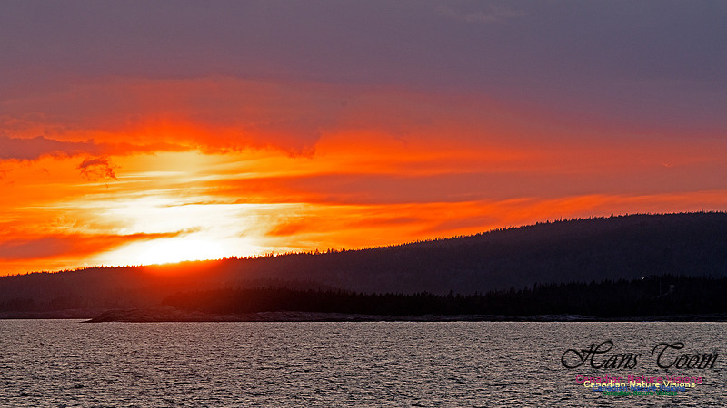 Peggy's Cove Sunset April 11, 2018 8