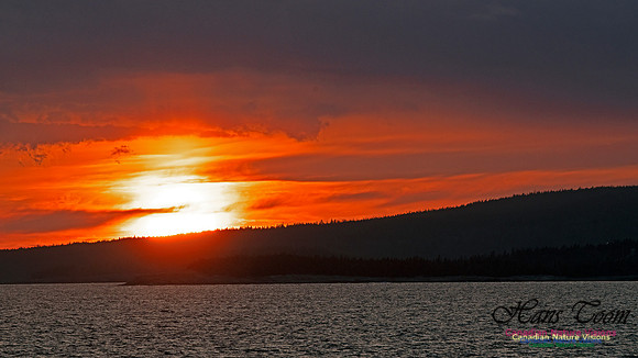 Peggy's Cove Sunset April 11, 2018 9