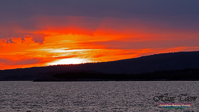 Peggy's Cove Sunset April 11, 2018 1