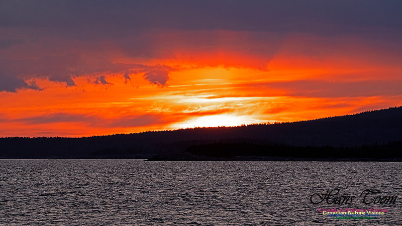 Peggy's Cove Sunset April 11, 2018 2