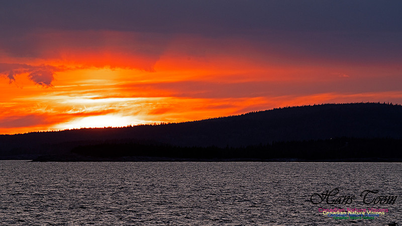 Peggy's Cove Sunset April 11, 2018 3