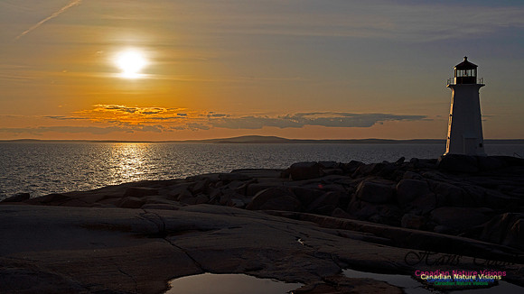 Peggy's Cove Sunset April 11, 2018 32