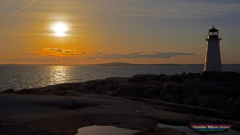 Peggy's Cove Sunset April 11, 2018 32
