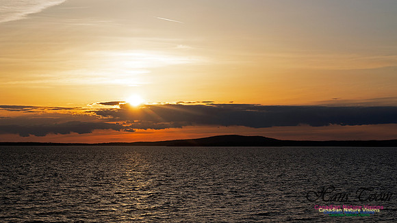 Peggy's Cove Sunset April 11, 2018 24