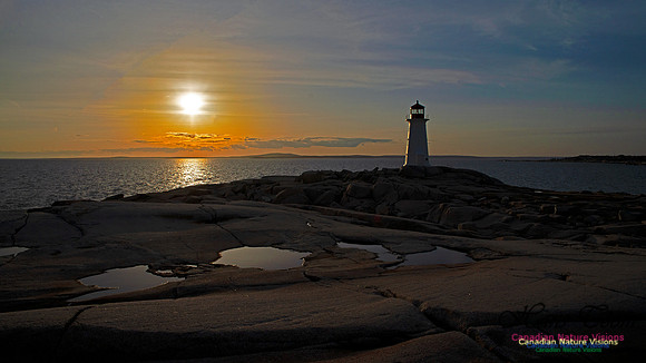 Peggy's Cove Sunset April 11, 2018 34