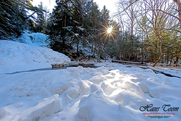 Butchers Falls Frozen