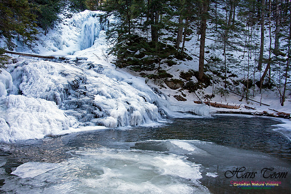 Butchers Falls Frozen