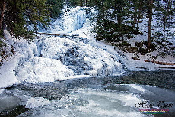 Butchers Falls Frozen