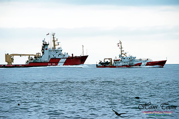 CCGS Samuel Risley and CCGS Peddle 2