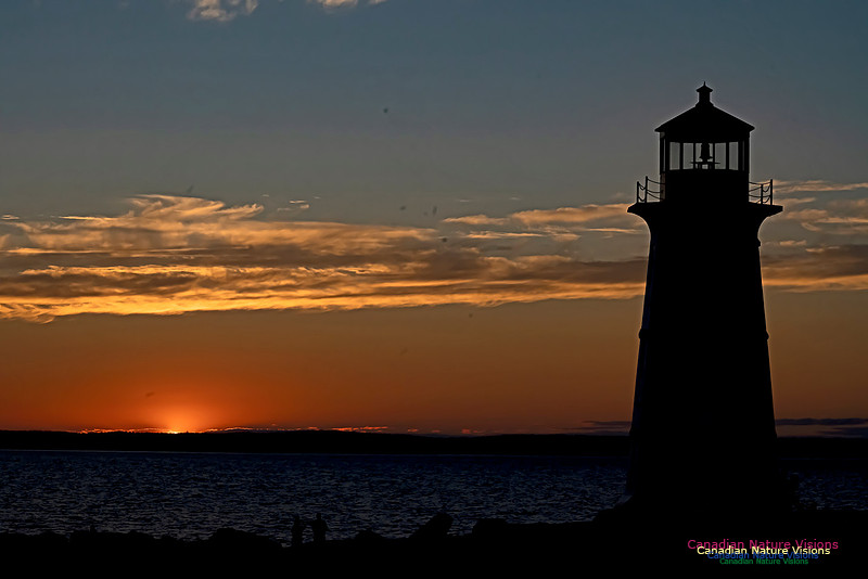 Peggy's Cove Light at Sunset 501