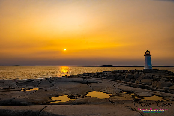 Smoky Sun Before Sunset 102