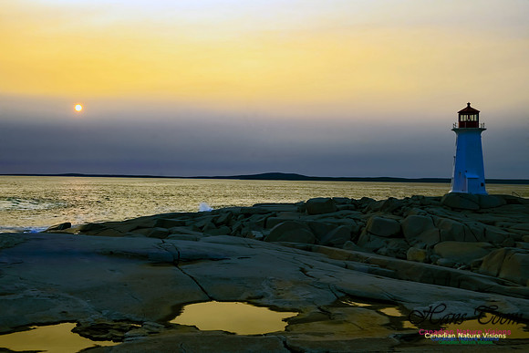Smoky Sun Before Sunset 101