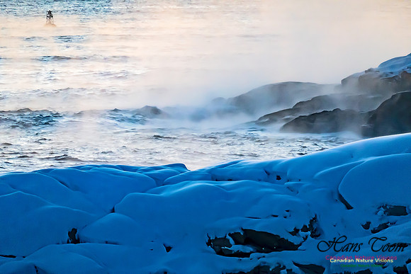 Sunrise and Snow at Herring Cove 106