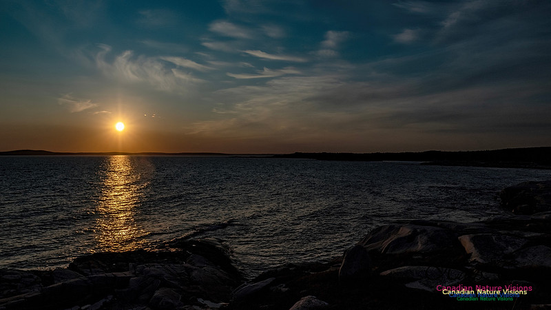 Peggy's Cove Sunset 607