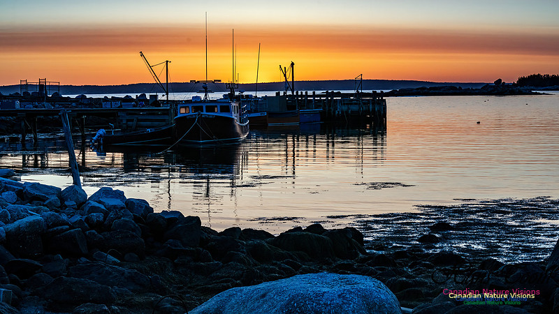 Peggy's Cove Sunset 711