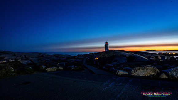 Peggy's Cove Sunset 701
