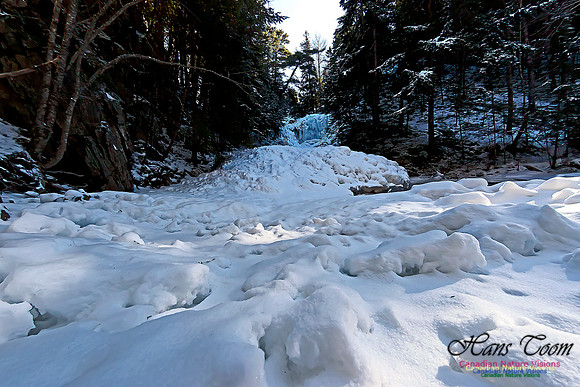 Butchers Falls Frozen