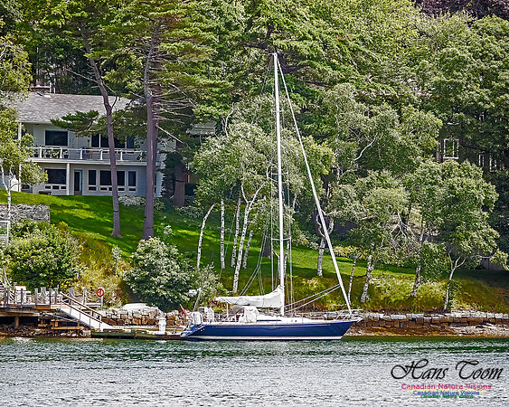 Moored Sailboat 100