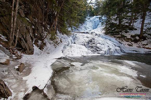 Butchers Falls Frozen