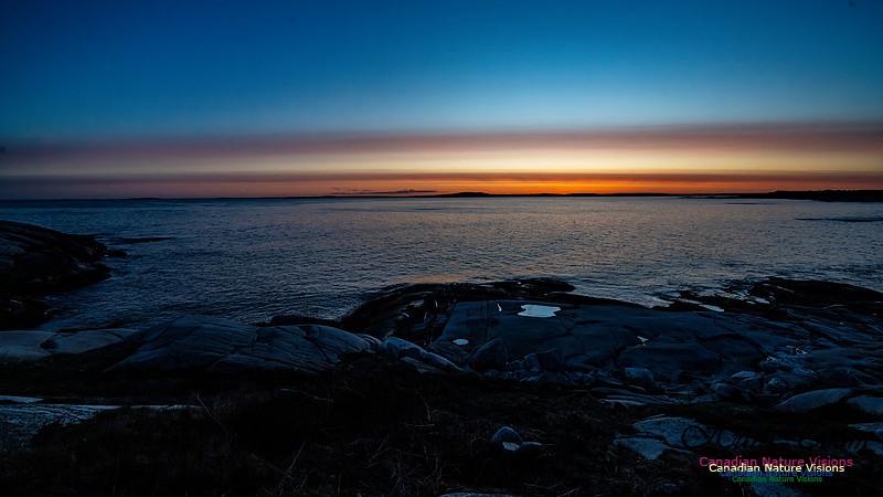 Peggy's Cove Sunset 704