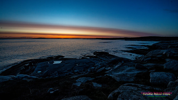 Peggy's Cove Sunset 705