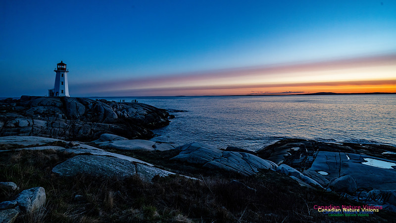 Peggy's Cove Sunset 703