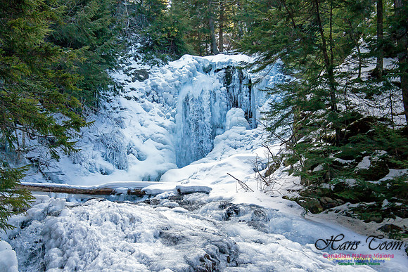 Butchers Falls Frozen