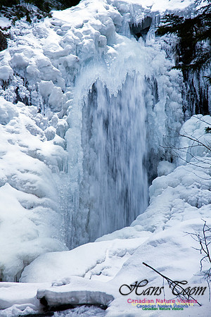 Butchers Falls Frozen