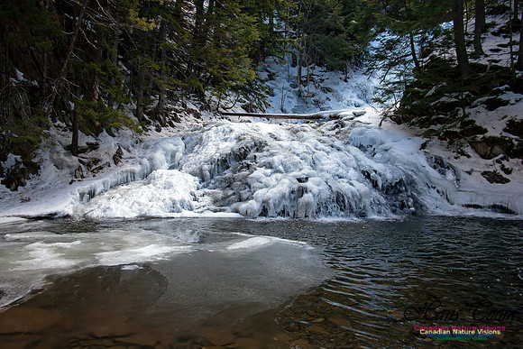Butchers Falls Frozen