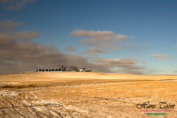 Farmhouse on Hill