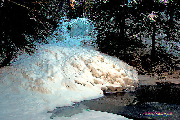 Butchers Falls Frozen