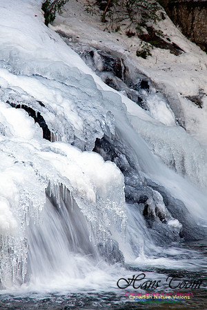 Butchers Falls Frozen