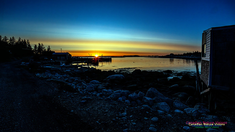 Peggy's Cove Sunset 716