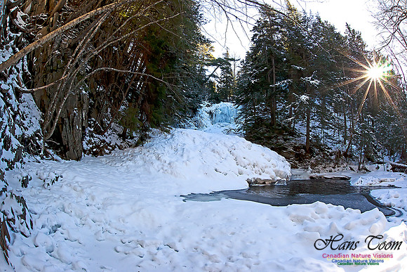 Butchers Falls Frozen