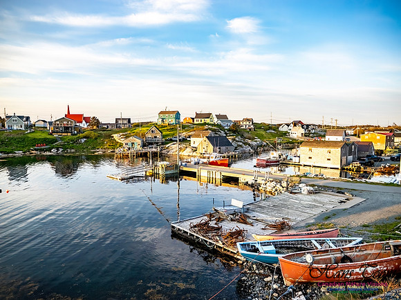 Late Day at Peggy's Cove 120