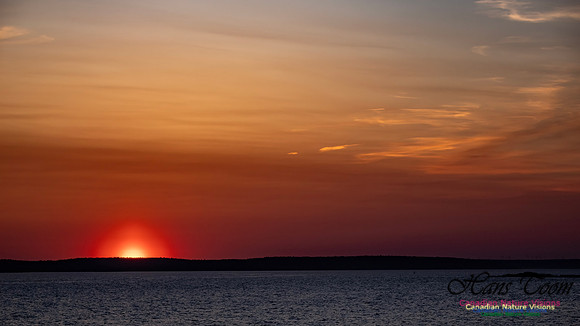 Peggy's Cove Sunset 604