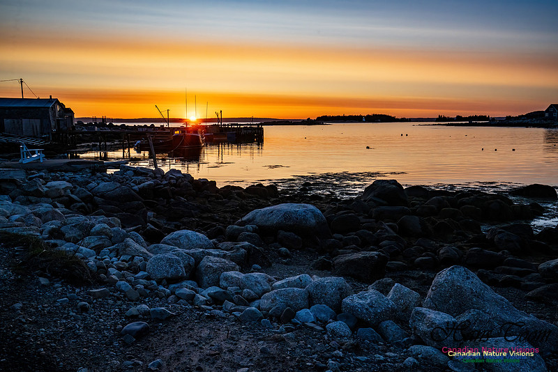 Peggy's Cove Sunset 718