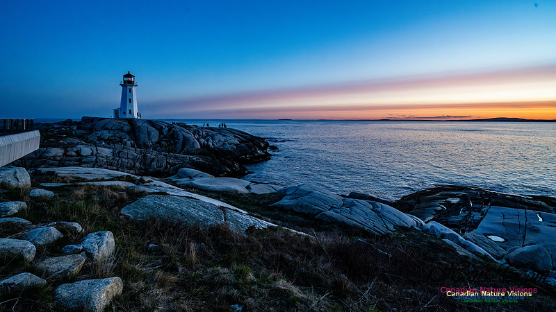 Peggy's Cove Sunset 702